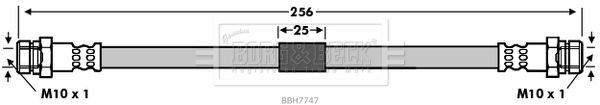 BORG & BECK Pidurivoolik BBH7747